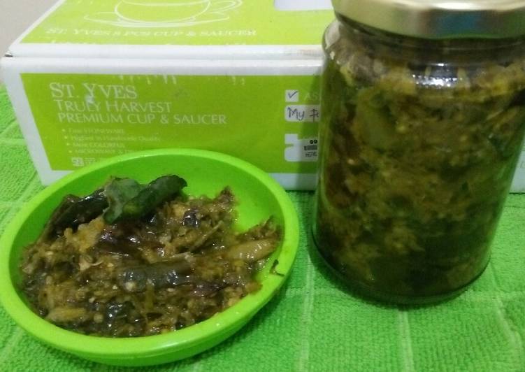 Sambel Ijo Ala Aku