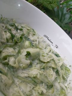 عکسی از دستور سالاد خیار 🥒🥗
