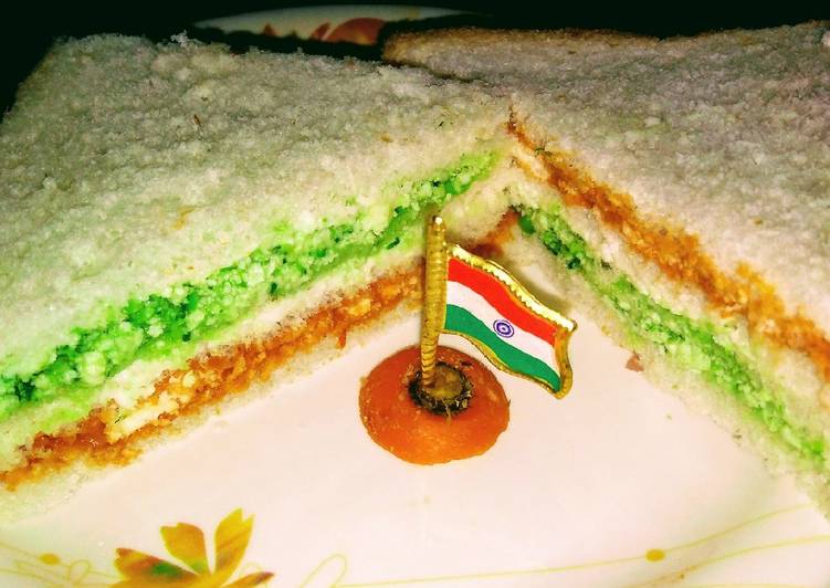 Step-by-Step Guide to Prepare Super Quick Triranga sandwich