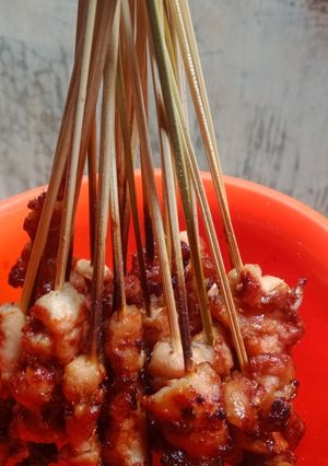 Foto resep Bumbu kacang marinasi sate ayam