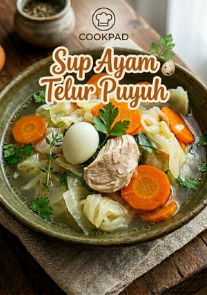 Foto resep Sup Ayam Telur Puyuh