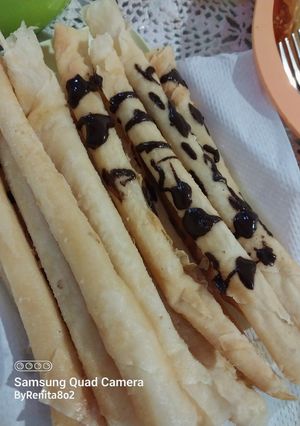 Foto resep Lumpia keju saus coklat