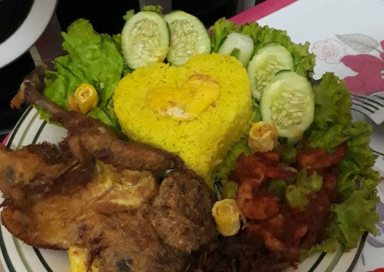 Resep Nasi kuning cinta, Bisa Manjain Lidah
