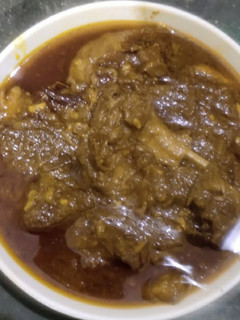 A picture of Mutton Korma.