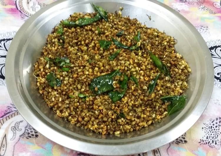 Easiest Way to Prepare Super Quick Homemade Fried Sprouted Green Gram