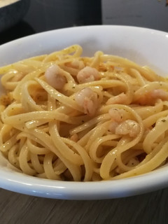 Una foto de Pasta al ajillo