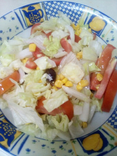 Una foto de Ensalada a mi manera