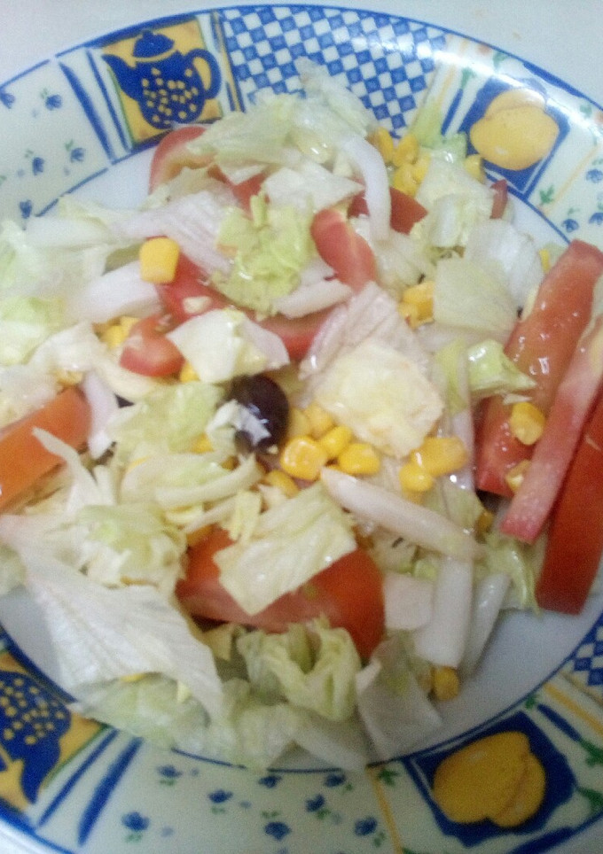 Una foto de Ensalada a mi manera