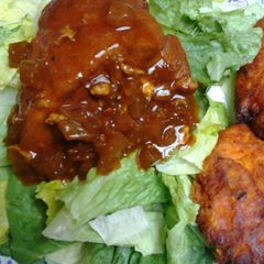A picture of Slow Simmered chicken.