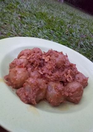 Foto resep Cilok bumbu kacang sederhana