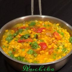 Lauki Chana daal A picture of Lauki Chana daal.