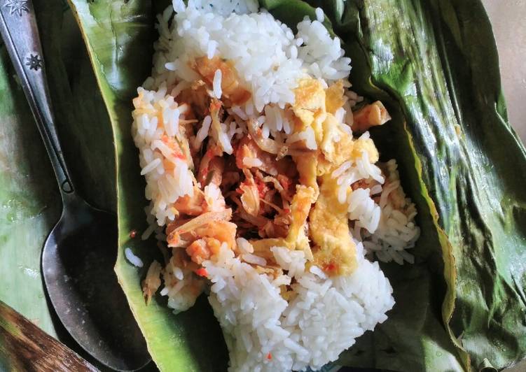 Nasi uduk panggang