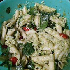 A picture of Pesto Pasta Salad.