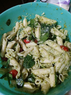 A picture of Pesto Pasta Salad.