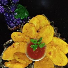 A picture of Potato Fritters 🥔.