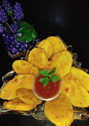 A picture of Potato Fritters 🥔.