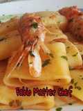 Calamarata con Cicale di Mare e Pelati