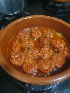 Una foto de Chorizo al vino