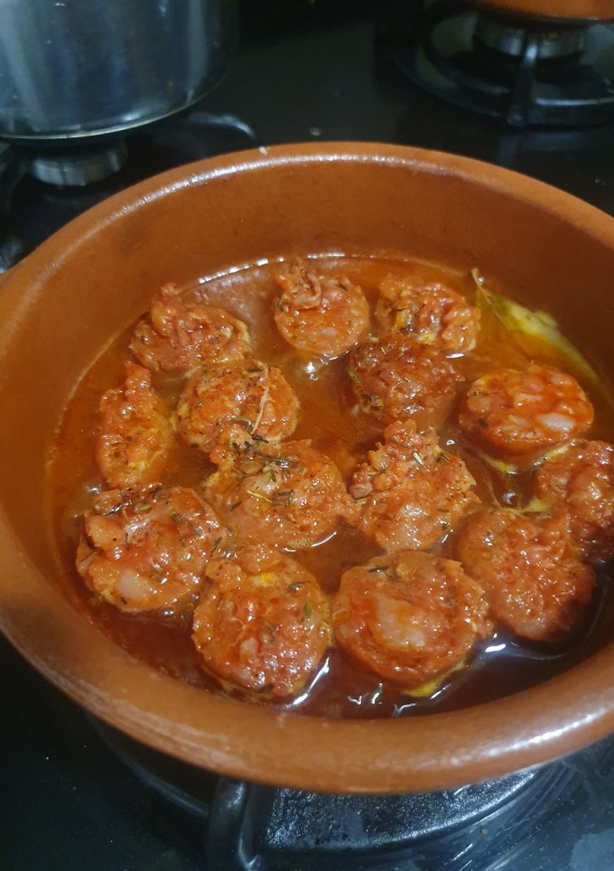Una foto de Chorizo al vino