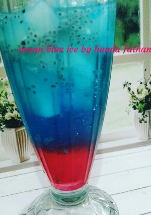 Foto resep Ocean blue ice 💕