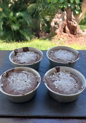 Une photo de Air Fryer : extra fondants au chocolat 😋