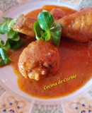 Muslitos de pollo en salsa