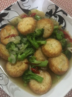 Foto resep Cah Brokoli Tofu