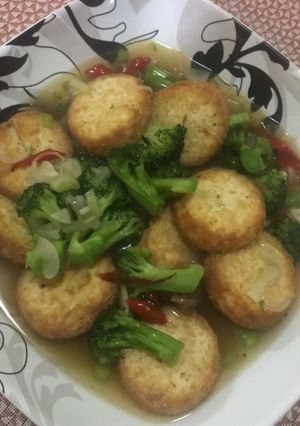 Foto resep Cah Brokoli Tofu