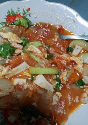 Foto resep Seblak hot kuah merah