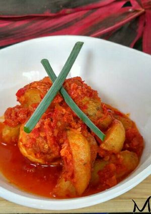 Foto resep Telor kentang balado