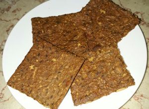 Una foto de Crackers saludables