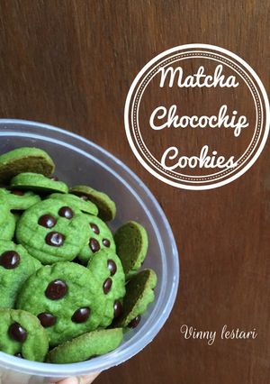 Foto resep Matcha Chocochip Cookies