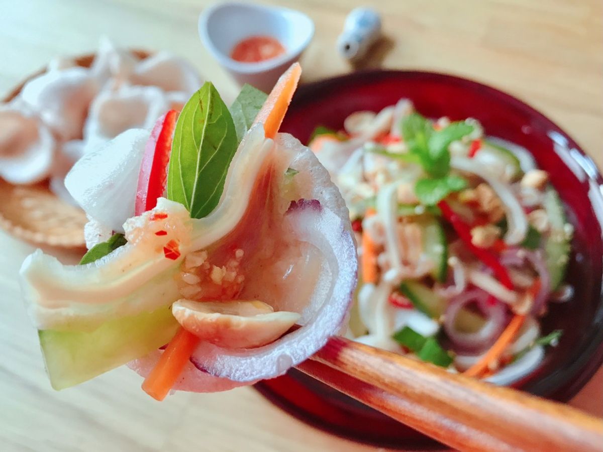Gỏi Tai Heo Dưa Leo Cà Rốt
