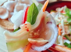 Hình của món Gỏi Tai Heo Dưa Leo Cà Rốt.