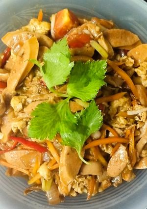 Foto resep Tumis sosis telur