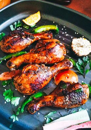 A picture of Rotisserie Chicken.