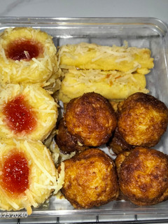 Foto resep 1 Adonan untuk 3 Variasi Kue Kering (Thumbprint, Palm Cheese, dan Kastengel)