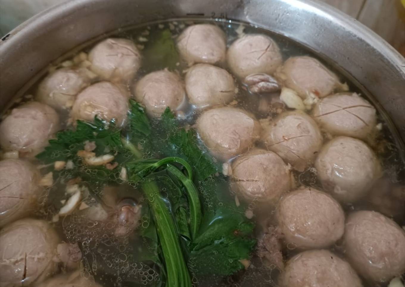 Kuah bakso simple ga pake ribet rasa ga kaleng kaleng bro 😎