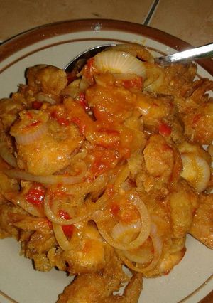 Foto resep Udang asam manis pedas