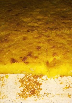 Una foto de Sopa paraguaya con polenta