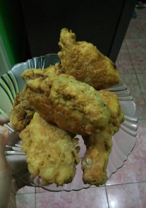Foto resep Ayam goreng krispi/ kriuk sederhana