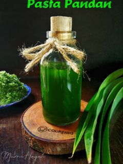 Foto resep Pasta Pandan Alami