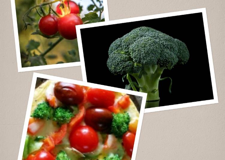 Chunky vegetable omelette Chunky vegetable omelette