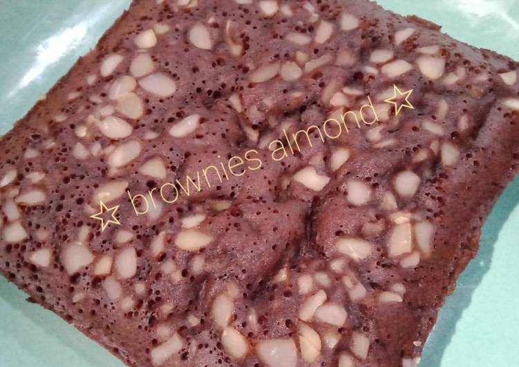 Brownies Kukus Almond