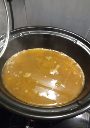 Una foto de Lentejas de la abuela en olla lenta