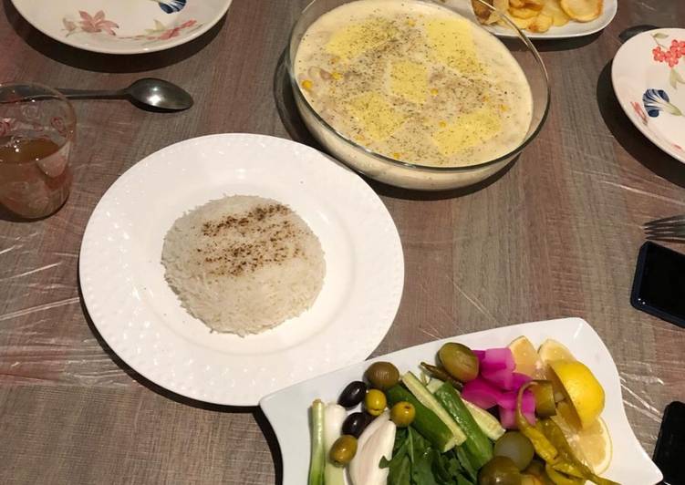 شرائح الدجاج بصوص الليمون 🍋