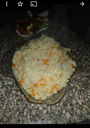صورة لوصفة ارز بالجزر