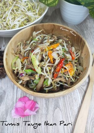 Foto resep Tumis Taoge Ikan Pari