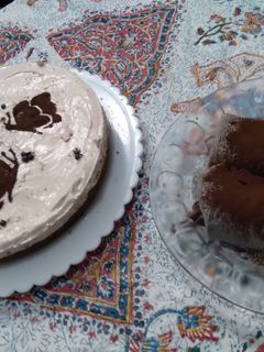 عکسی از دستور چیز کیک شکلاتی