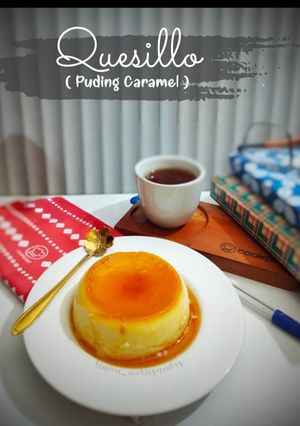 Foto resep (626) Quesillo (Puding Caramel)